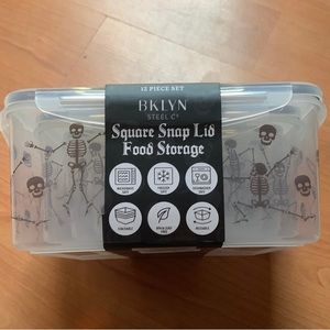 Skeleton Food Storage Containers